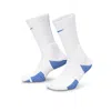 Nike Unisex Elite 2.0 Cushioned Crew Socks (1 Pair) In White