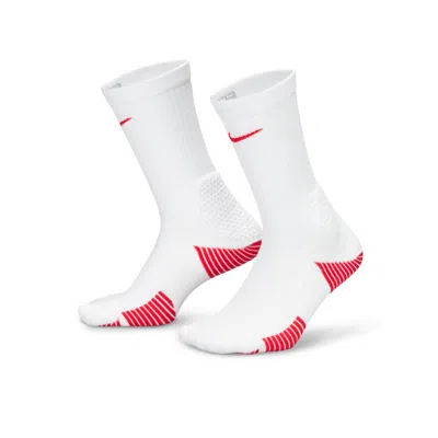 Nike Unisex Elite 2.0 Cushioned Crew Socks (1 Pair) In White