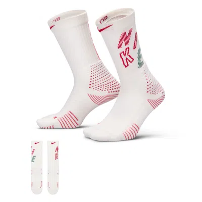 Nike Unisex Elite 2.0 X-mas Cushioned Crew Socks In Multi