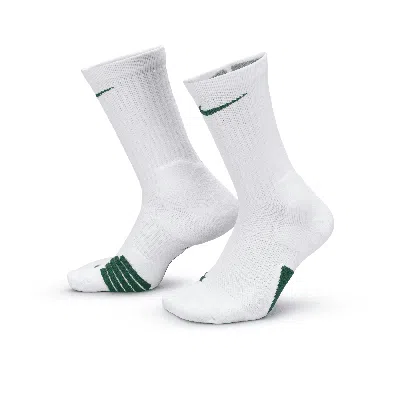 Nike Unisex Elite Crew Basketball Socks In White