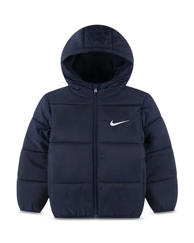 Nike Unisex Essential Puffer Jacket - Little Kid In Blue