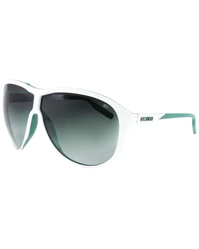 Nike Unisex Ev0720 66mm Sunglasses In White