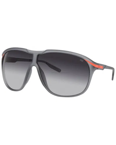 Nike Unisex Ev0721 66mm Sunglasses In Gray
