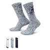 Nike Unisex Everyday Cushioned Crew Socks (3 Pairs) In Multicolor