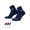 Nike Unisex Everyday Elevated Ankle Socks (6 Pairs) In Multi
