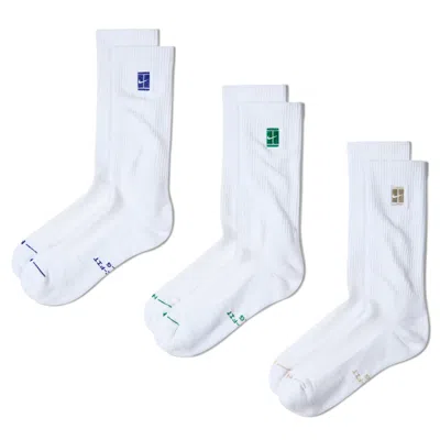 Nike Unisex Everyday Elevated Crew Socks (3 Pairs) In Multicolor