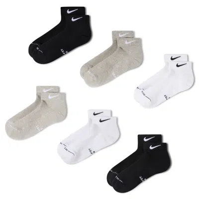 Nike Unisex Everyday Elevated Low Socks (6 Pairs) In Multi
