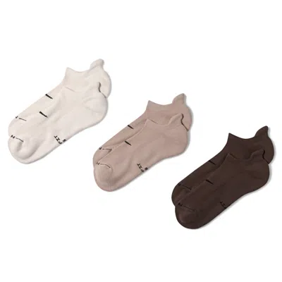 Nike Unisex Everyday Elevated No-show Socks (3 Pairs) In Multicolor