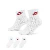 Nike Unisex Everyday Essential Ankle Socks (3 Pairs) In Multicolor