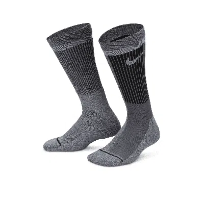Nike Kids' Unisex Everyday Essential Crew Socks In Grey