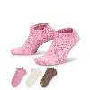 Nike Unisex Everyday Plus Cushion Training No-show Socks (3 Pairs) In Multicolor
