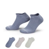 Nike Unisex Everyday Plus Cushion Training No-show Socks (3 Pairs) In Multicolor