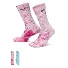 Nike Unisex Everyday Plus Cushioned Crew Socks (2 Pairs) In Multicolor