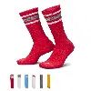 Nike Unisex Everyday Plus Cushioned Crew Socks (6 Pairs) In Multicolor