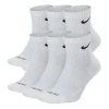 Nike Unisex Everyday Plus Cushioned Sock 6 Packs White