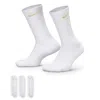 Nike Unisex Everyday Plus Cushioned Training 6-pairs Crew Socks In Multi