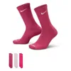Nike Unisex Everyday Plus Cushioned Training Crew Socks (3 Pairs) In Animal Print