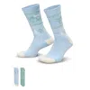 Nike Unisex Everyday Plus Cushioned Winter Wonderland Crew Socks (2 Pairs) In Multi