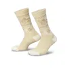 Nike Unisex Everyday Plus Cushioned Winter Wonderland Crew Socks (2 Pairs) In Neutral