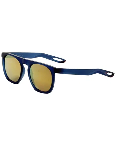 Nike Unisex Flatspot 52mm Sunglasses In Blue