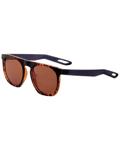 Nike Unisex Flatspot 52mm Sunglasses In Brown