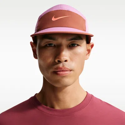 Nike Unisex Fly Dri-fit Unstructured Swoosh Cap In Pink