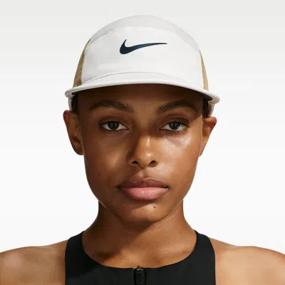 Nike Unisex Fly Dri-fit Unstructured Swoosh Cap In Brown