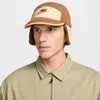 Nike Unisex Fly Unstructured Outdoor Cap In Brown