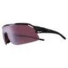 Nike Unisex Flyfree Shield Mirrored Sunglasses In Black