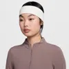 Nike Unisex Fury Elevate Dri-fit Headband In White