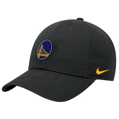 Nike Unisex Golden State Warriors Nba Cap In Black