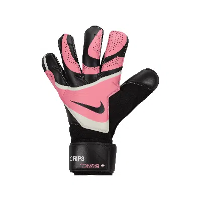 Nike Unisex Grip3 Goalkeeper Gloves In Black