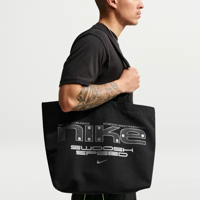 Nike Unisex Heritage 2.0 Tote Bag (22l) In Black