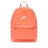 Nike Unisex Heritage Backpack 2.0 (23l) In Orange
