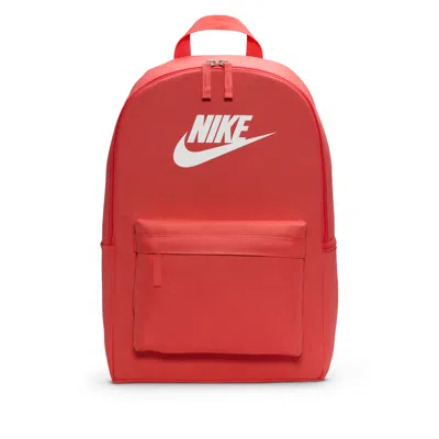 Nike Unisex Heritage Backpack (25l) In Orange