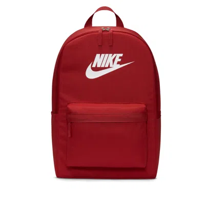 Nike Unisex Heritage Backpack (25l) In Red