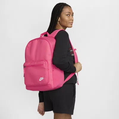 Nike Unisex Heritage Eugene Backpack (23l) In Pink