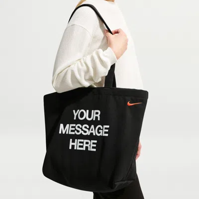 Nike Unisex Heritage Tote Bag (22l) In Black