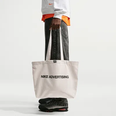 Nike Unisex Heritage "your Message Here" Tote Bag (22l) In Brown