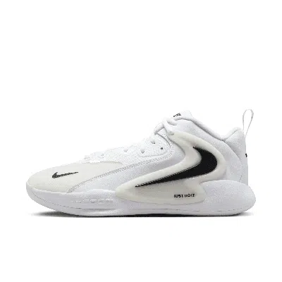 Nike Unisex Hyperset 2 Indoor Court Shoes In White