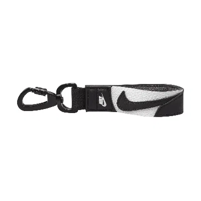 Nike Unisex Key Holder Wrist Lanyard In Black