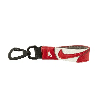 Nike Unisex Key Holder Wrist Lanyard In Red
