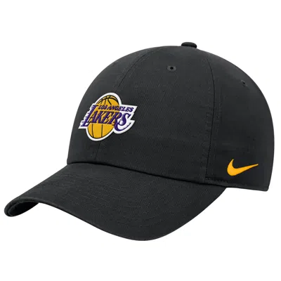 Nike Unisex Los Angeles Lakers Nba Cap In Black