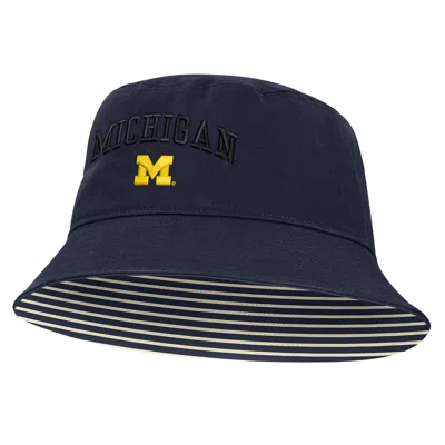 Nike Unisex Michigan Primetime Apex Jordan Brand College Bucket Hat In Black