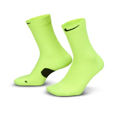 Nike Unisex Midweight Running Crew Socks (1 Pair)