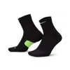 Nike Unisex Midweight Running Micro Crew Socks (1 Pair)