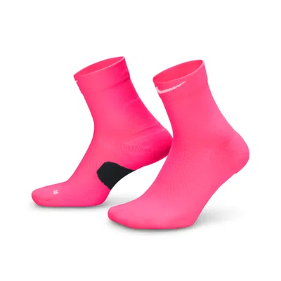 Nike Unisex Midweight Running Micro Crew Socks (1 Pair)