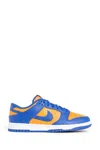 Nike Dunk Low Retro Sneakers In Blue And Orange
