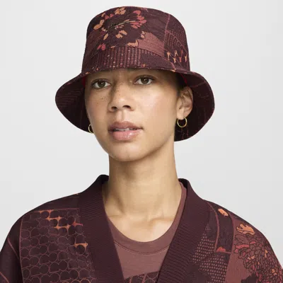 Nike Unisex Naomi Osaka Apex Bucket Hat In Red