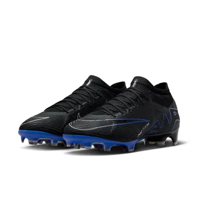 Nike Unisex  Mercurial Vapor 15 Pro Dj5603-040 Firm-ground Football Boots Nin623 In Black